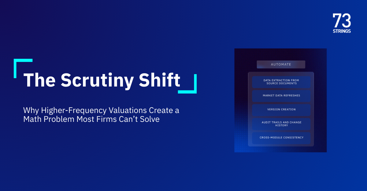 The Scrutiny Shift: Why Higher-Frequency Valuations Create a Math Problem Most Firms Can’t Solve