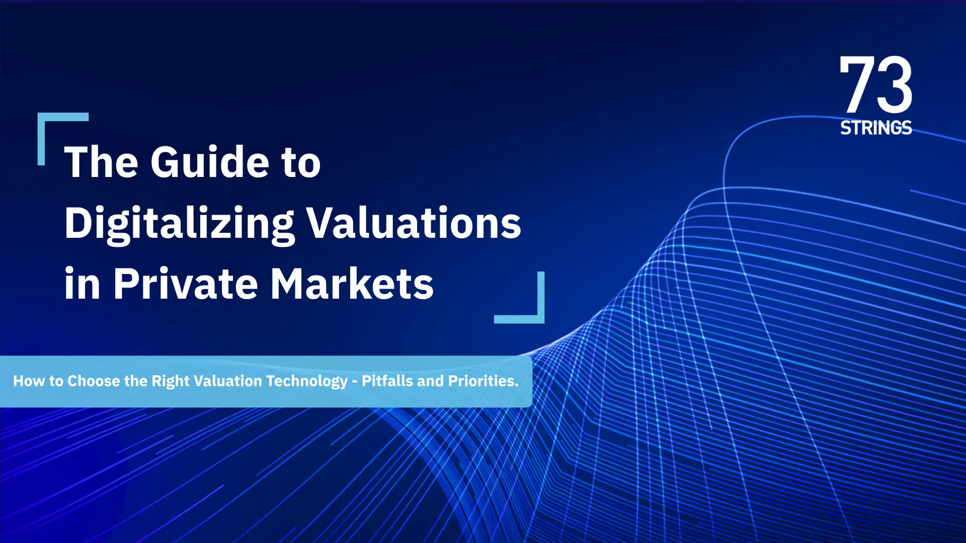 The Guide to Digitalizing Valuations in Private Markets